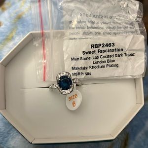 (4) Size 6 Bomb Party Rings